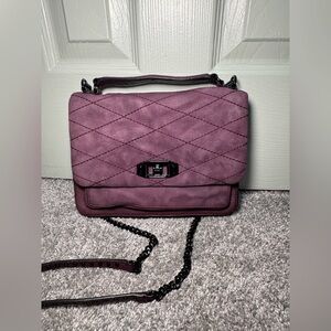 NEW- Rebecca Minkoff Je T'aime Medium Crossbody-Nubuck leather